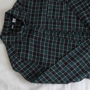 Urban Outfitters BDG Green/Black Plaid Flanel, SP